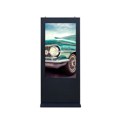 IP65 ST-43 LCD exterior que anuncia o toque dobro infravermelho da exposição 7200rmp