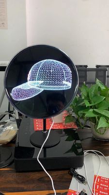 projetor do ar do holograma de 56cm Rohs 3d uma visão de 150 graus