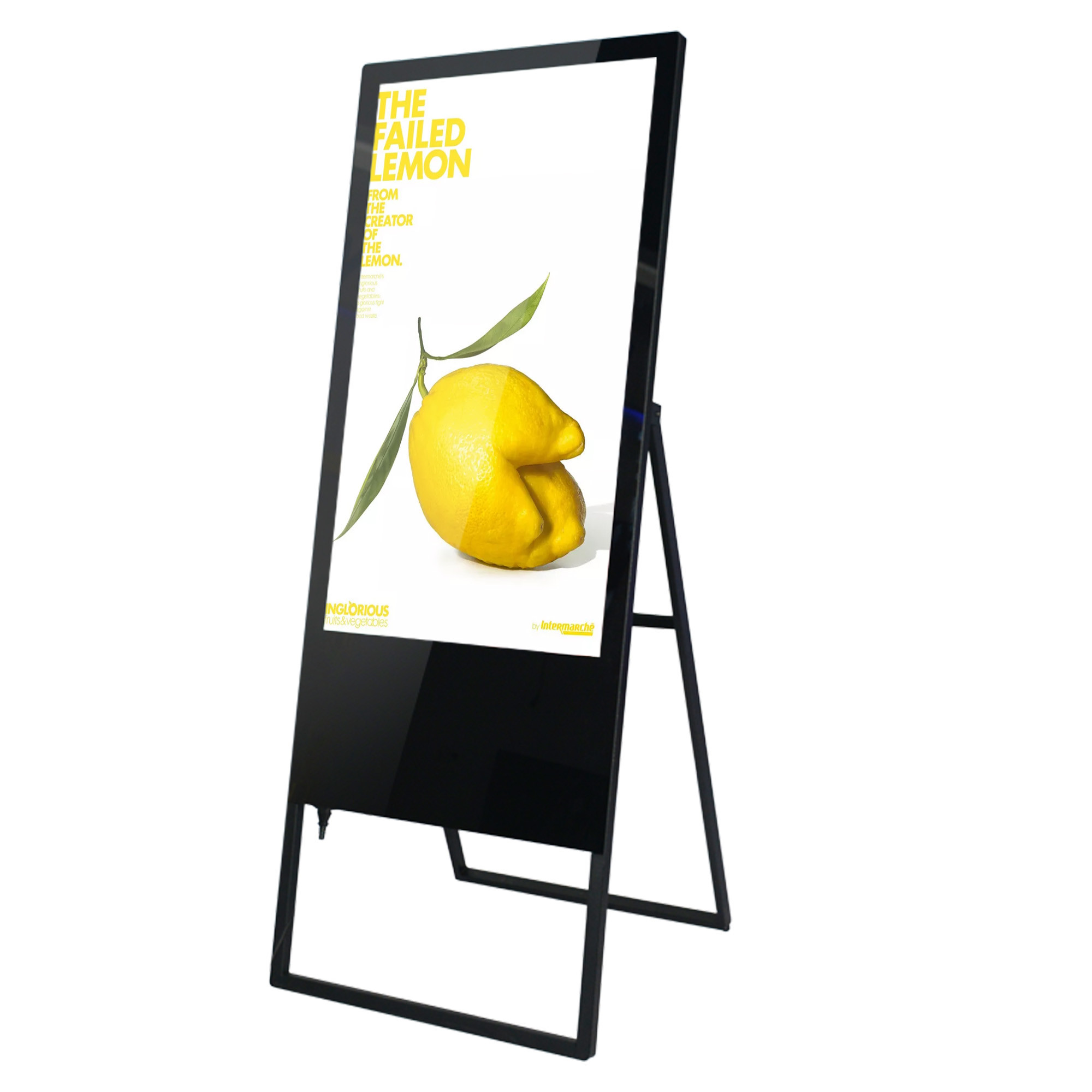Exibição digital LCD de 110v com sistema operacional Android / Windows