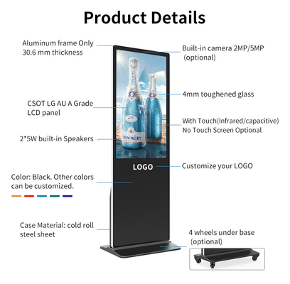 Assoalho exterior do LCD que está de anúncio a definição da exposição 8Bit 3840×2160